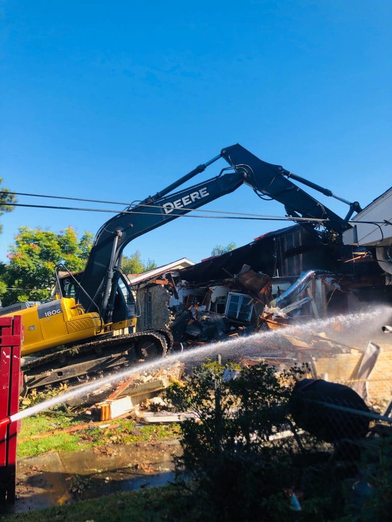 Demolishing Building – Big Easy Concrete
