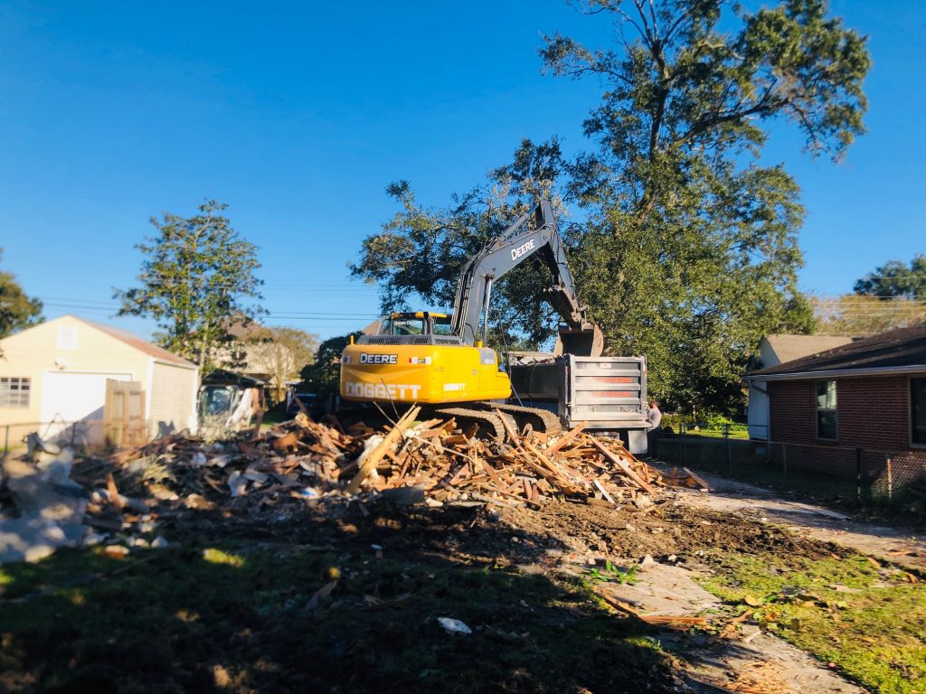Demolished house – Big Easy Concrete