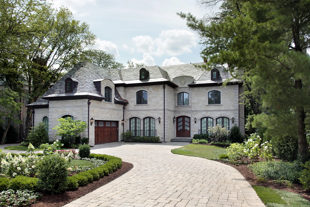 stamped driveway